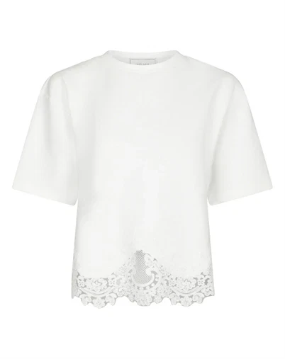 Neo Noir - Iria Lace T-shirt - White